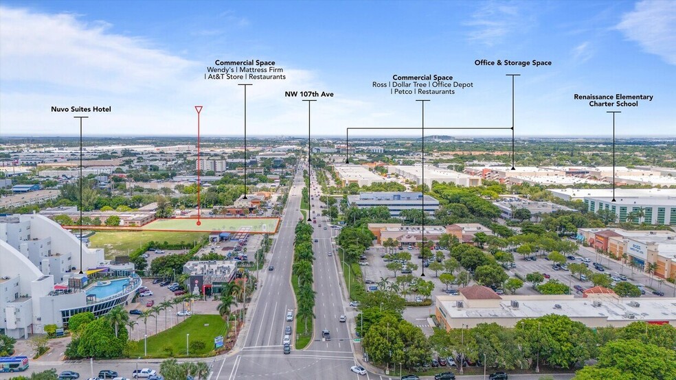 10765 NW 19th St, Sweetwater, FL for sale - Aerial - Image 2 of 14