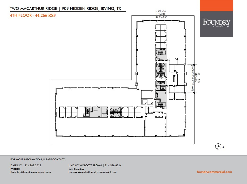 909 Hidden Ridge Dr, Irving, TX for lease Floor Plan- Image 1 of 1