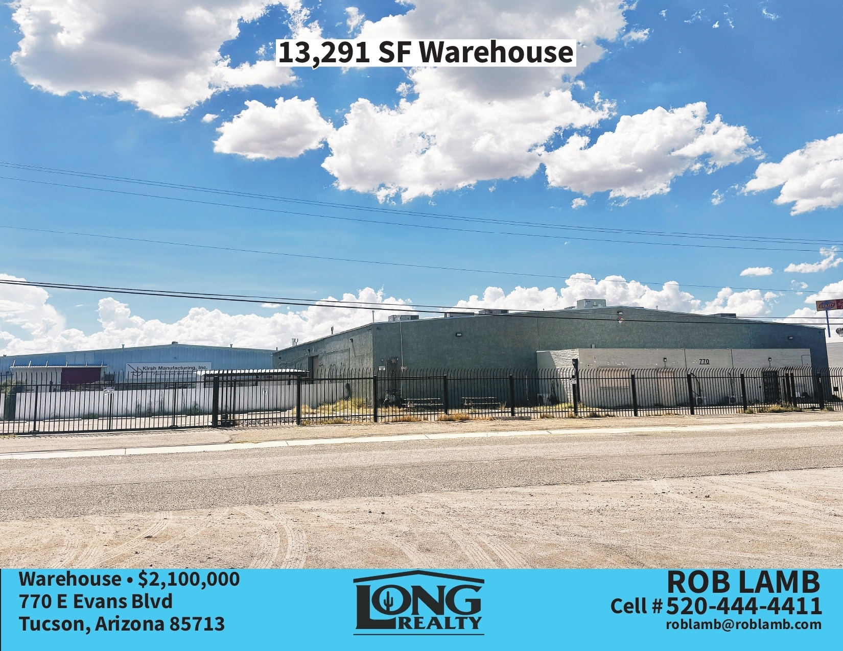 770 E Evans Blvd, Tucson, AZ for sale Building Photo- Image 1 of 8