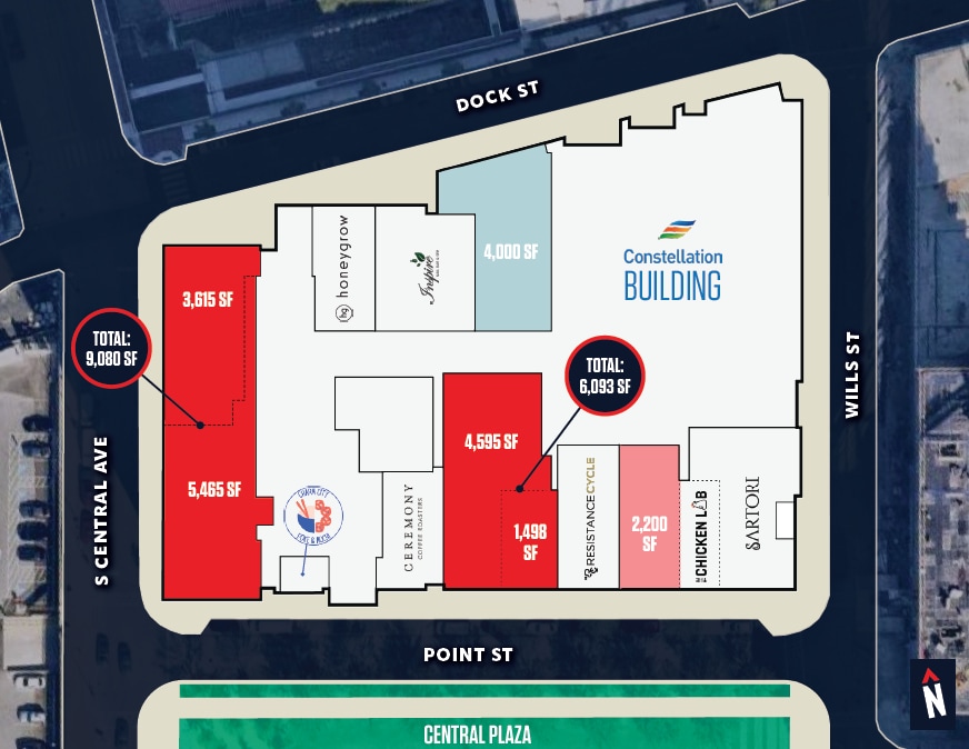 1310 Point St, Baltimore, MD for lease Floor Plan- Image 1 of 1