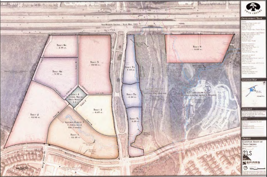 Sam Rayburn Tollway (SH-121) & Exchange Parkway, Allen, TX for sale - Other - Image 2 of 6