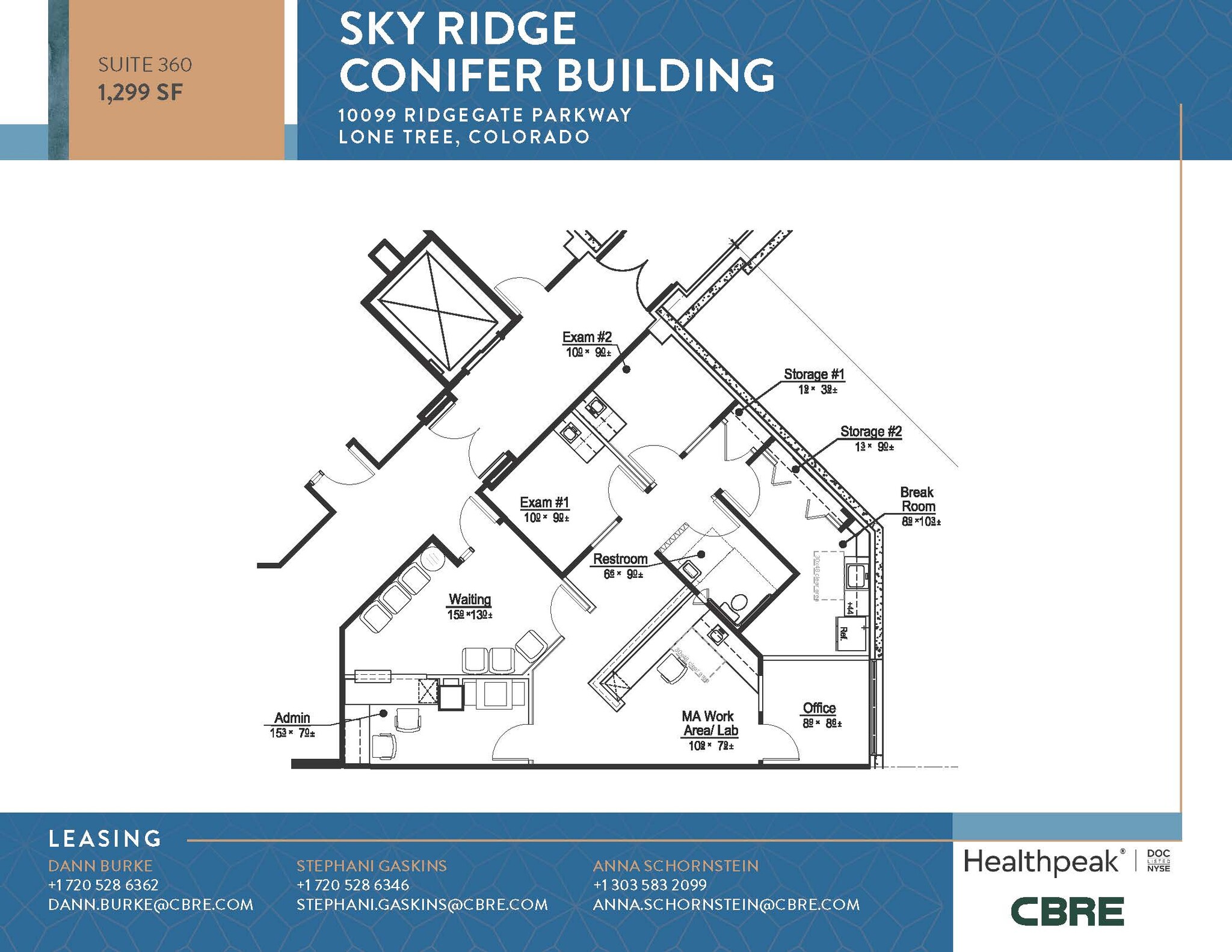 10535 Park Meadows Blvd, Lone Tree, CO for lease Floor Plan- Image 1 of 1