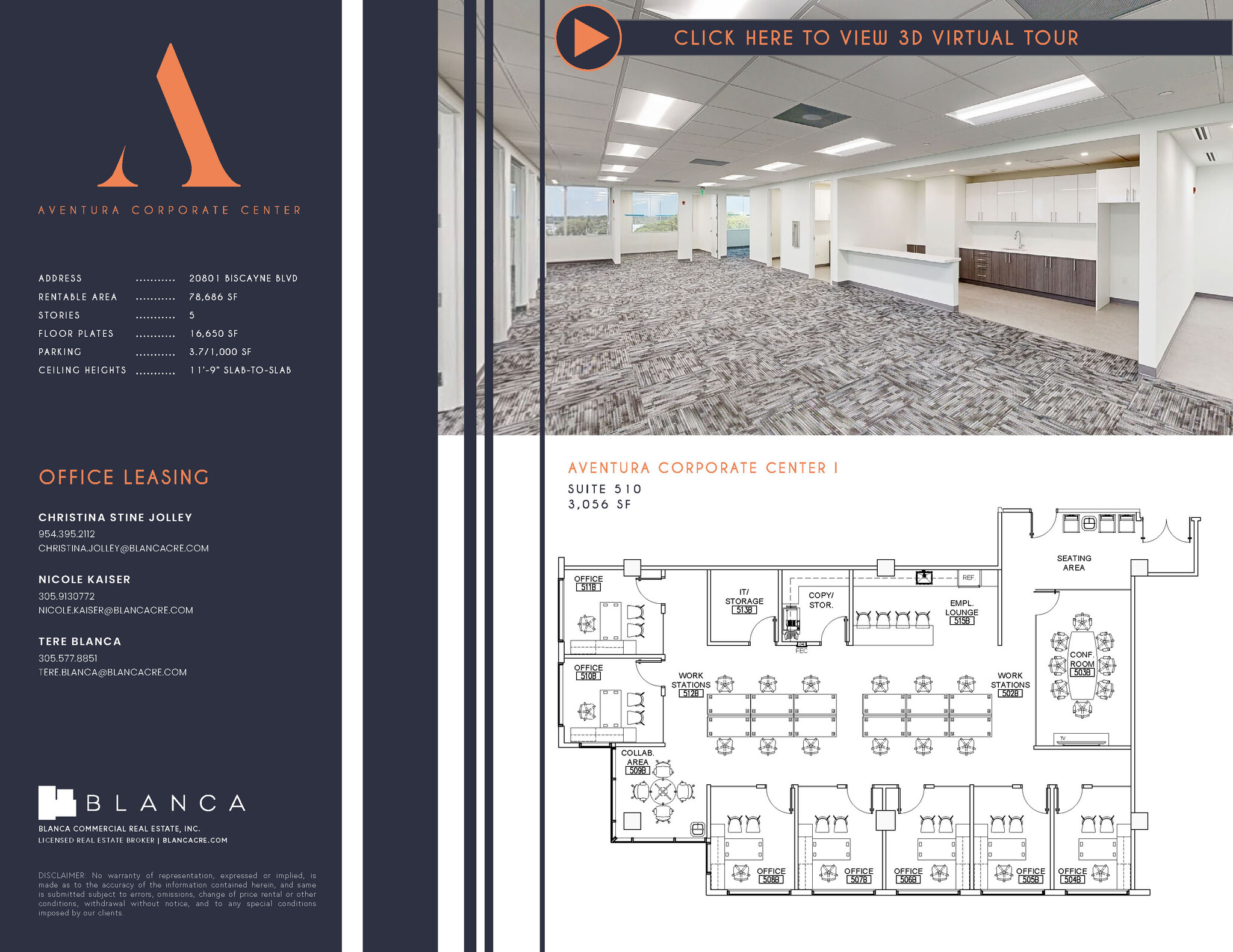 20801-20807 Biscayne Blvd, Aventura, FL for lease Floor Plan- Image 1 of 1