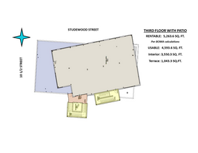 1023 Studewood St, Houston, TX for lease Floor Plan- Image 1 of 2