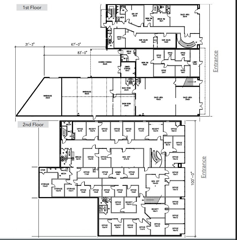 7305 Boulevard 26, North Richland Hills, TX for lease Floor Plan- Image 1 of 1