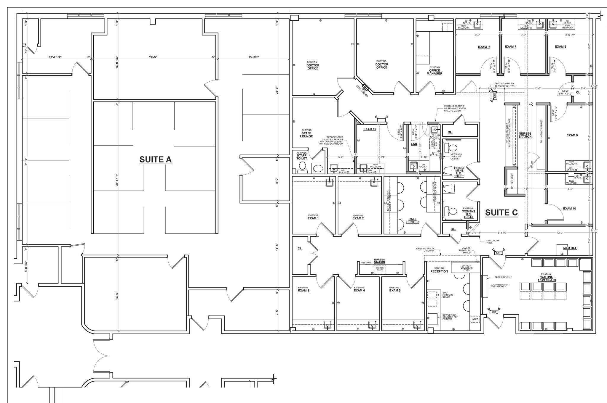 33 Medford Ave, Patchogue, NY for lease Floor Plan- Image 1 of 1