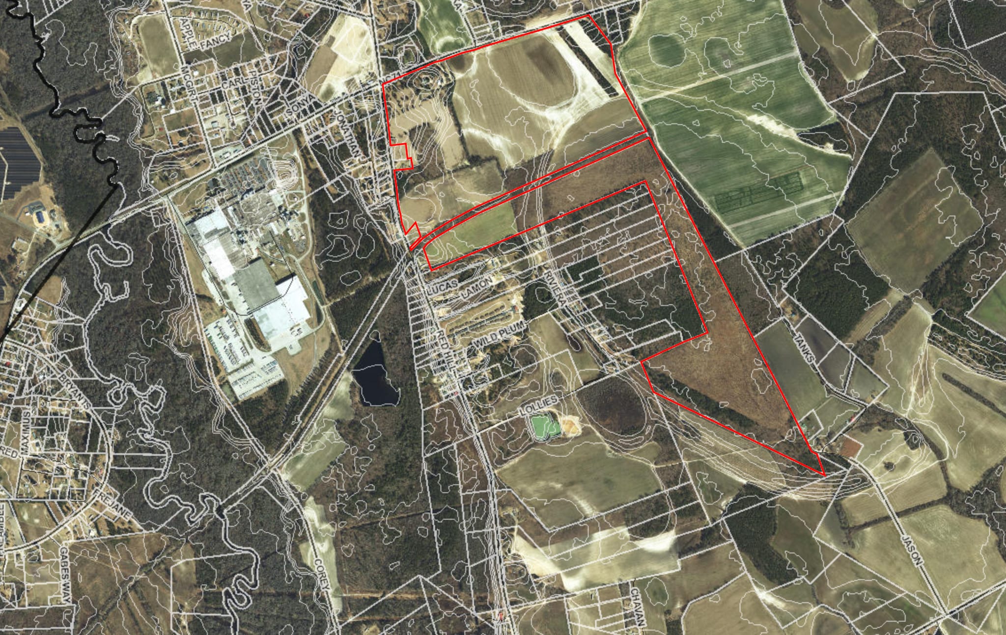 2740 NC Highway 71 N, Maxton, NC for sale Aerial- Image 1 of 13