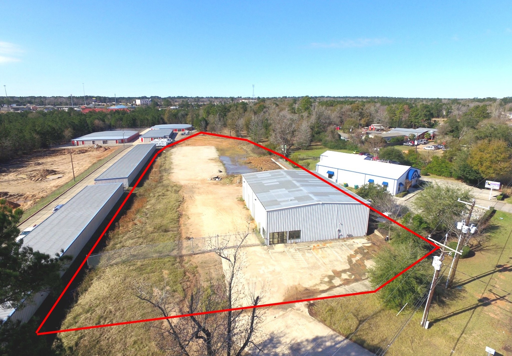 4323 N Frazier St, Conroe, TX for sale Aerial- Image 1 of 1