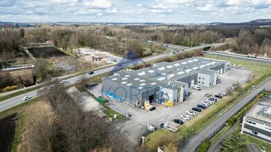 La Verpillière - AERIAL map view