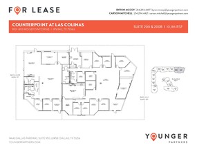 8101 Ridgepoint Dr, Irving, TX for lease Floor Plan- Image 2 of 2