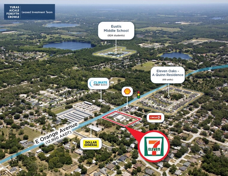 2811 Joleen Dr, Eustis, FL for sale - Aerial - Image 3 of 6