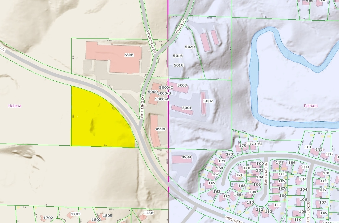 W Hwy 52, Pelham, AL for sale Plat Map- Image 1 of 1