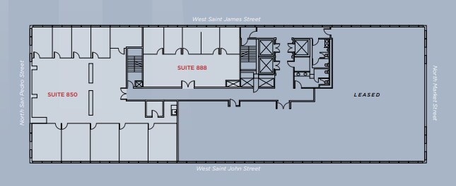 111 W Saint John St, San Jose, CA for lease Floor Plan- Image 1 of 1