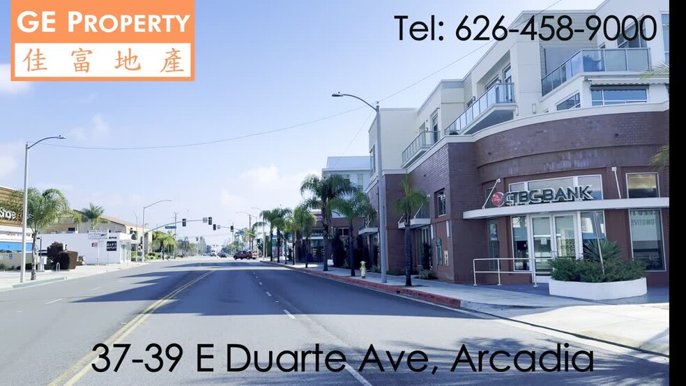 37 E Duarte Rd, Arcadia, CA for sale - Commercial Listing Video - Image 1 of 1