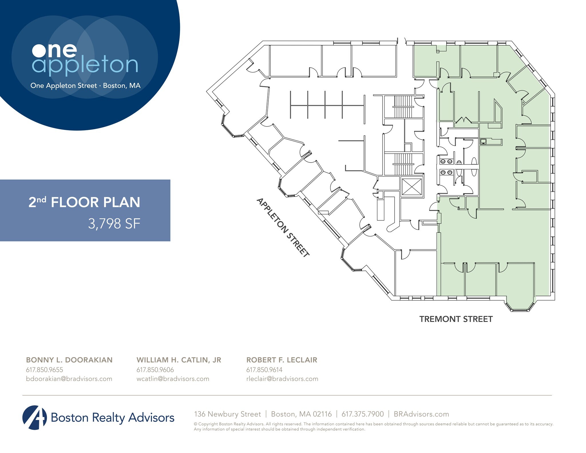 1-3 Appleton St, Boston, MA for lease Site Plan- Image 1 of 6