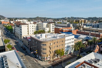 202 E Wilson Ave, Glendale, CA - AERIAL  map view