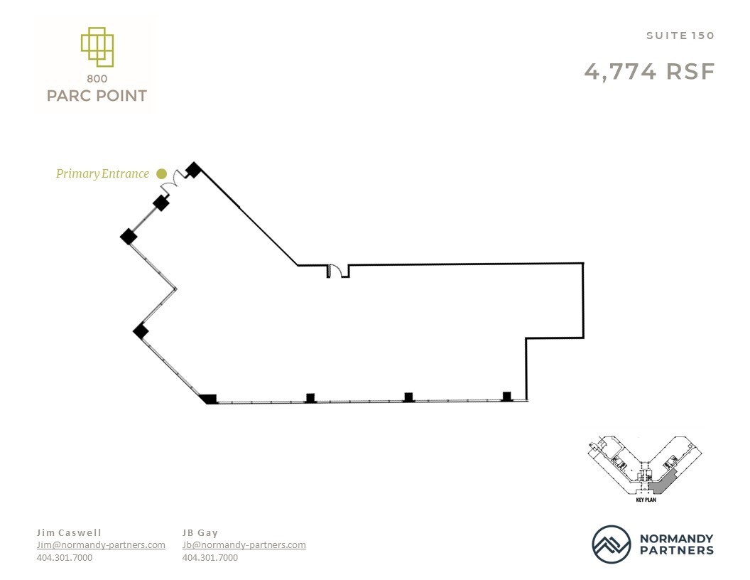 800 Parc Pt, Alpharetta, GA for lease Floor Plan- Image 1 of 5