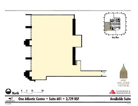 1201 W Peachtree St NW, Atlanta, GA for lease Floor Plan- Image 1 of 1