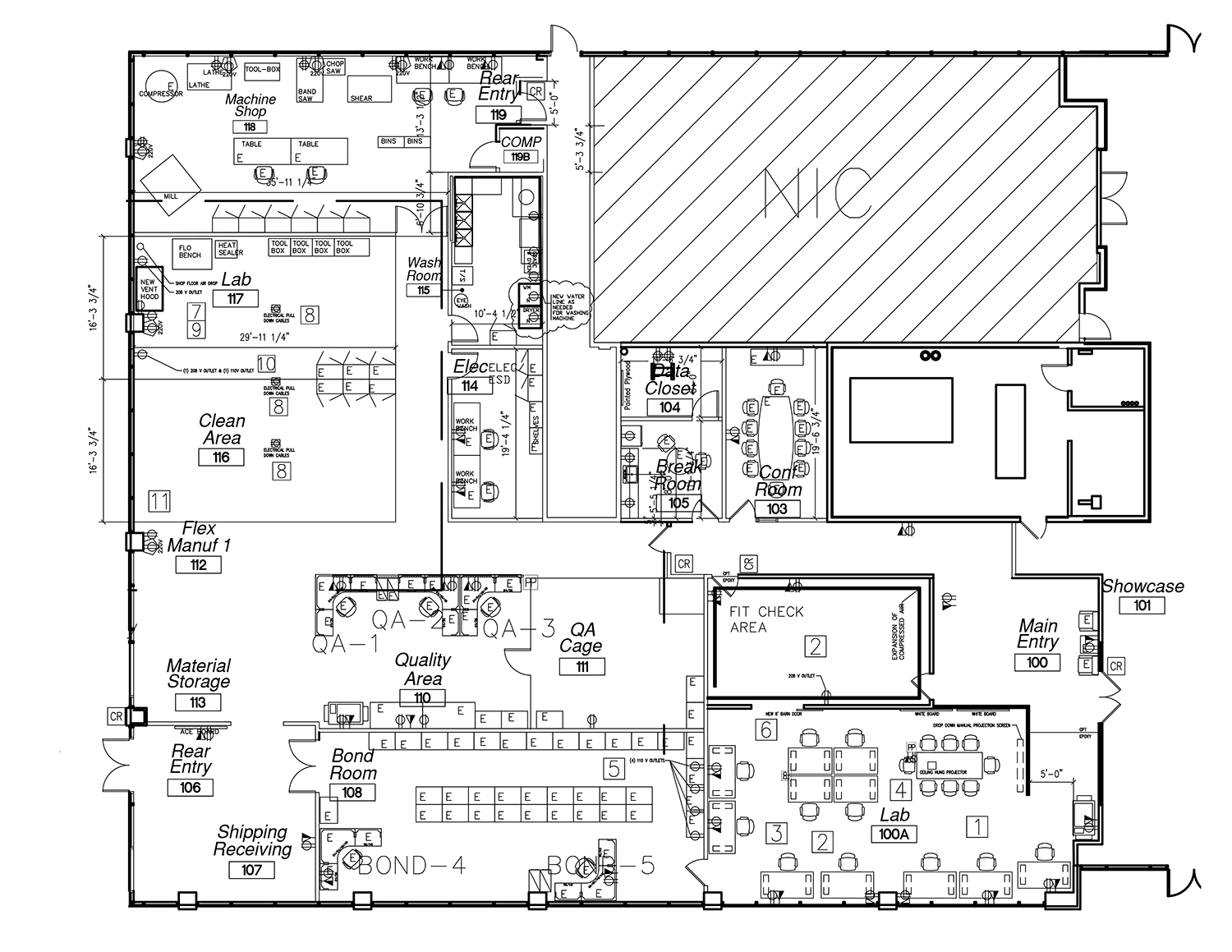 18050 Saturn Ln, Houston, TX for lease Floor Plan- Image 1 of 1