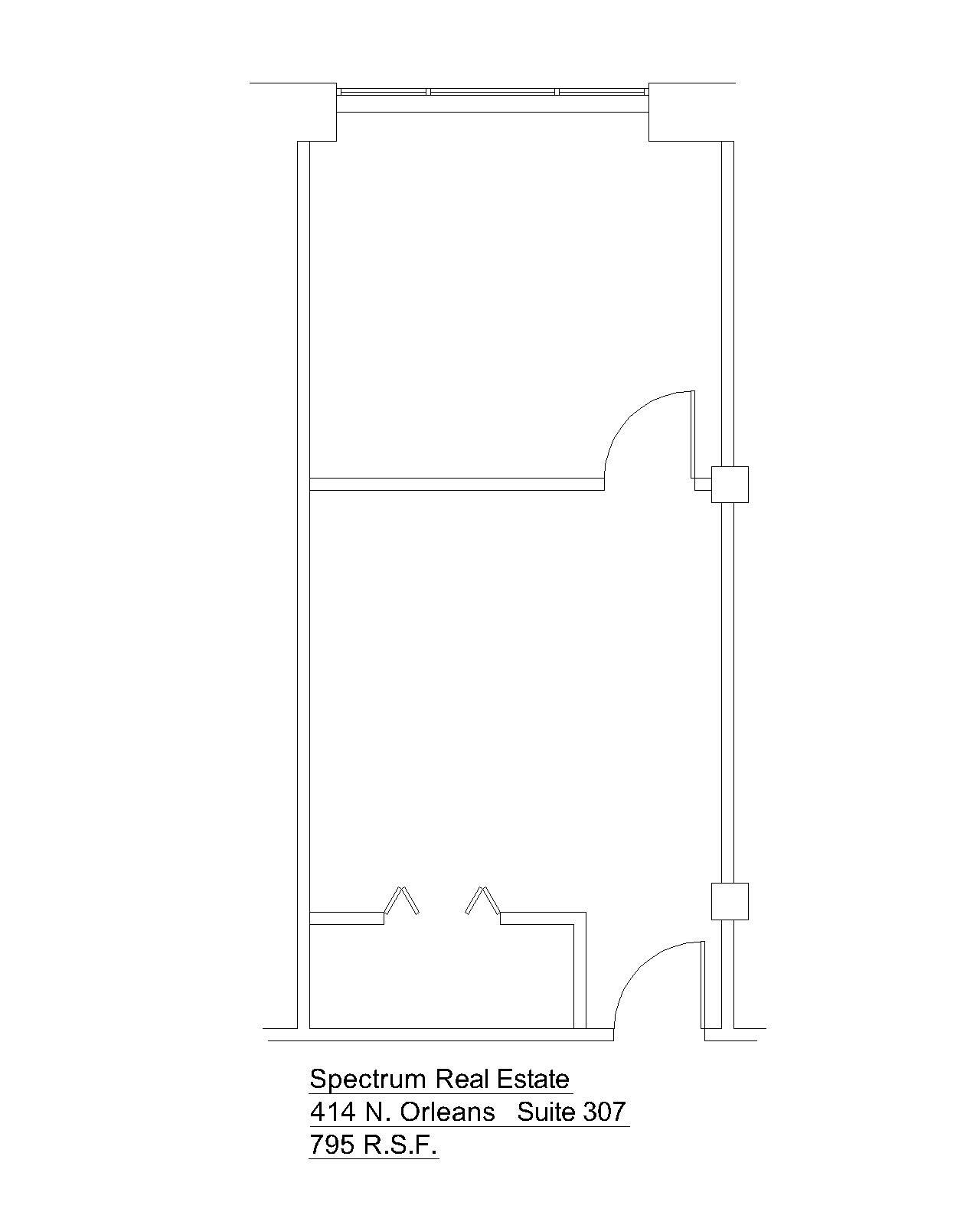 414 N Orleans St, Chicago, IL for lease Floor Plan- Image 1 of 1