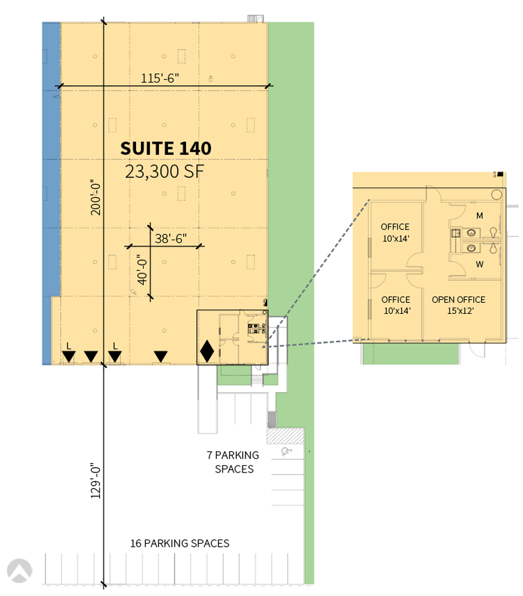 1210 Champion Cir, Carrollton, TX for lease Floor Plan- Image 1 of 1