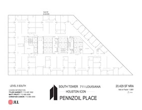 711 Louisiana St, Houston, TX for lease Floor Plan- Image 1 of 1