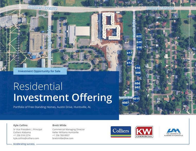 602 Austin Dr NW, Huntsville, AL for sale - Plat Map - Image 1 of 14