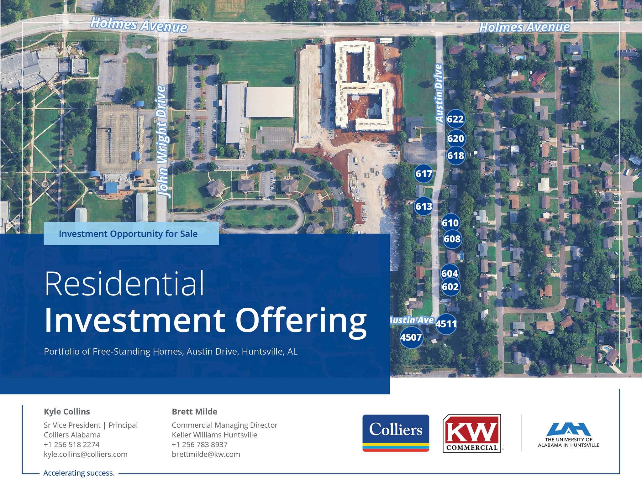 602 Austin Dr NW, Huntsville, AL for sale Plat Map- Image 1 of 15