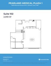 10905 Memorial Hermann Dr, Pearland, TX for lease Floor Plan- Image 1 of 1