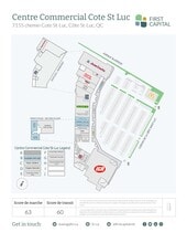 7001-7155 Ch Côte St-Luc, Montréal, QC for lease Site Plan- Image 1 of 1