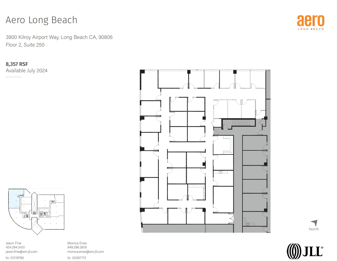 3900 Kilroy Airport Way, Long Beach, CA for lease Floor Plan- Image 1 of 1