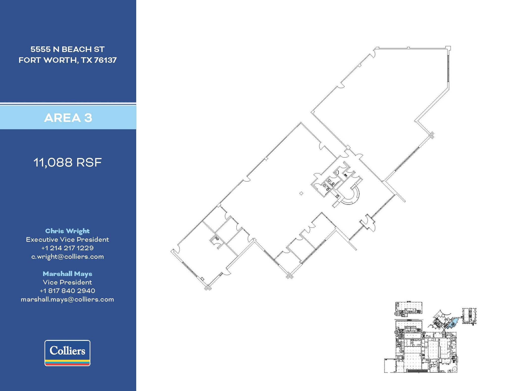 5555 N Beach St, Fort Worth, TX for lease Floor Plan- Image 1 of 1