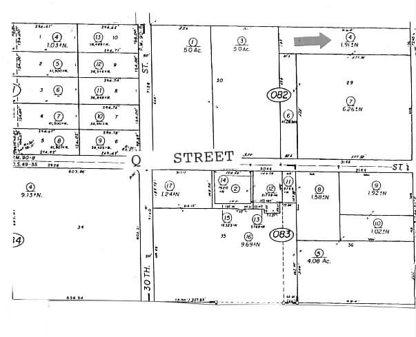 7245 32nd St, North Highlands, CA for lease - Plat Map - Image 2 of 5