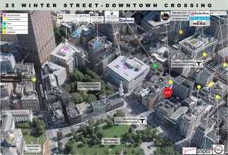 17-33 Winter St, Boston, MA - AERIAL map view - Image1