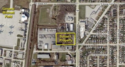 5665 S Pennsylvania Ave, Cudahy, WI - aerial  map view