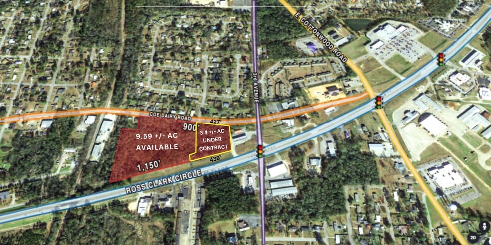 1800 Ross Clark Cir, Dothan, AL for sale - Aerial - Image 3 of 3