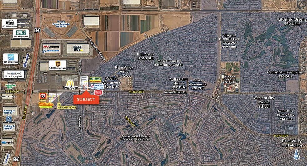 NEC Indian School Rd & Sarival Ave, Goodyear, AZ for lease - Building Photo - Image 1 of 4