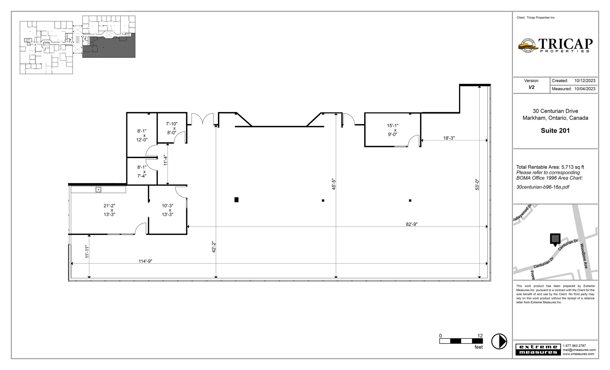 30 Centurian Dr, Markham, ON for lease Site Plan- Image 1 of 1