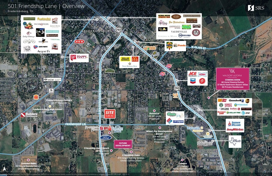 501 Friendship Ln, Fredericksburg, TX for lease - Building Photo - Image 2 of 2