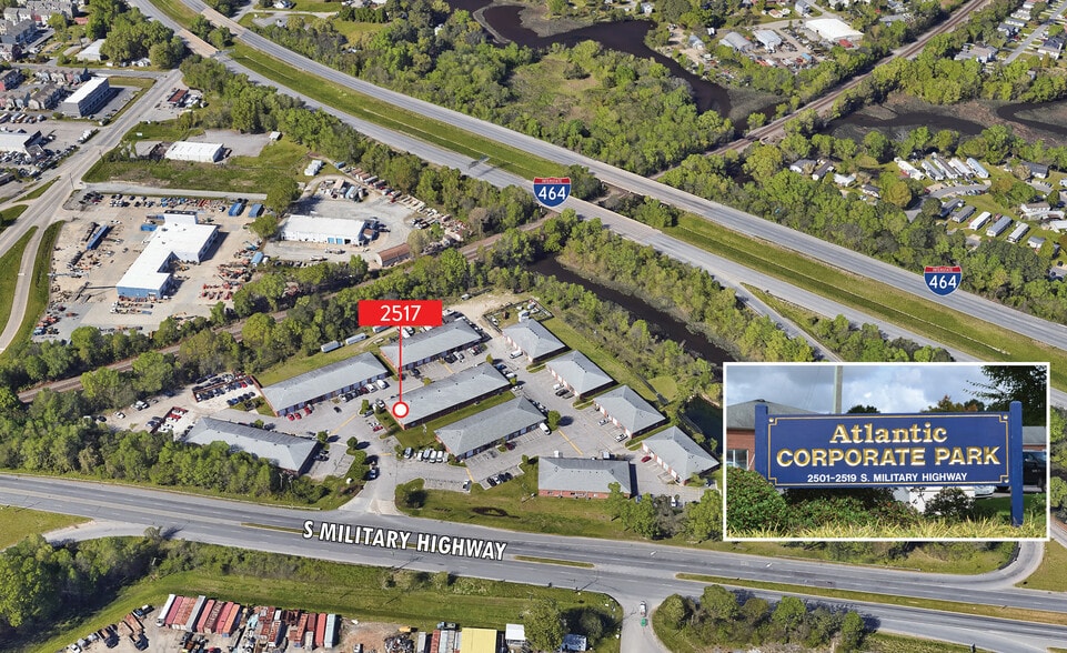 2519 S Military Hwy, Chesapeake, VA for lease - Building Photo - Image 1 of 4