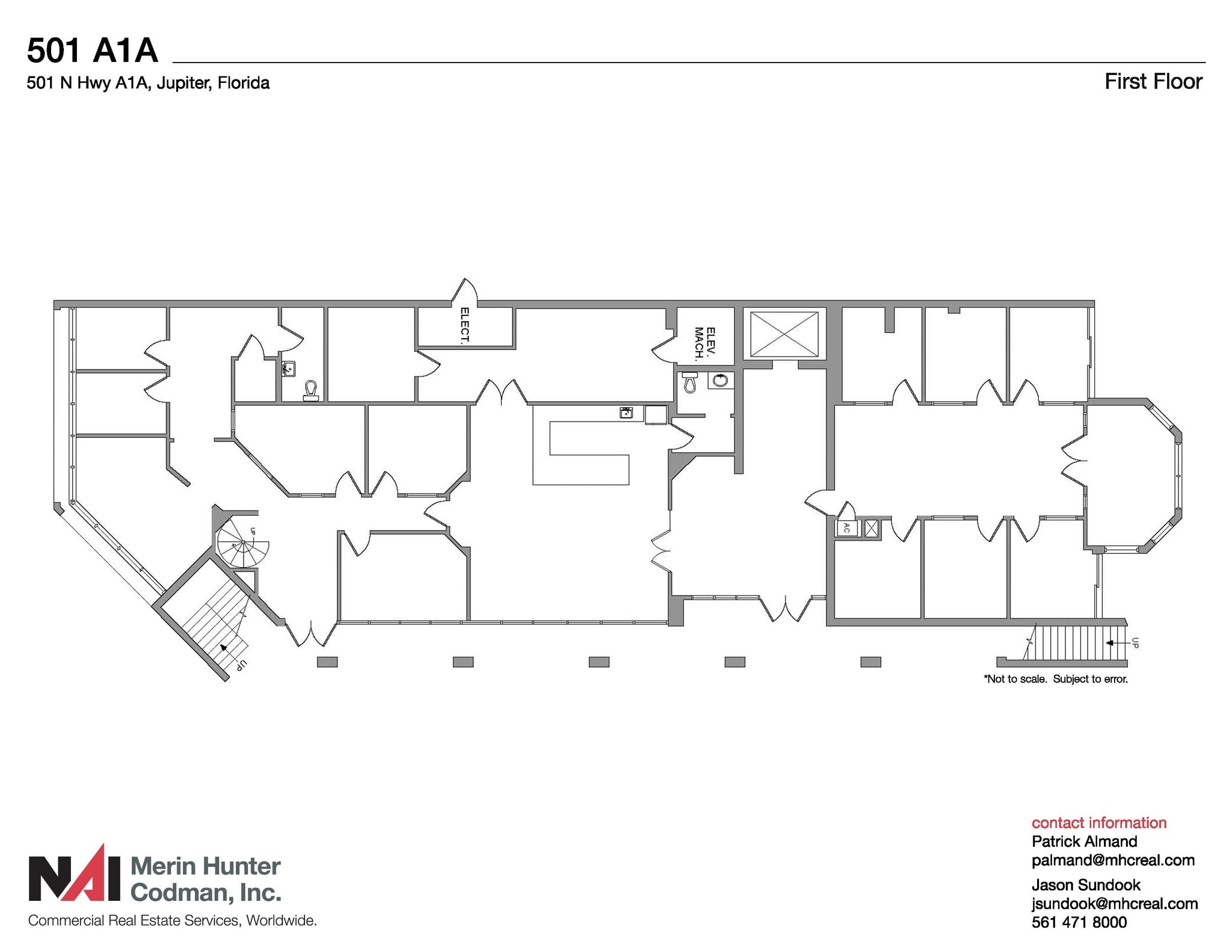 501 N Highway A1A, Jupiter, FL for lease Floor Plan- Image 1 of 11