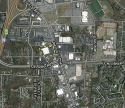 3508 Gate City Blvd, Greensboro, NC - aerial  map view - Image1