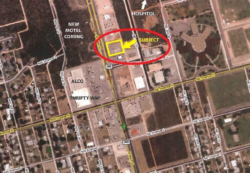 1306 N Main St, Andrews, TX for sale - Aerial - Image 1 of 1