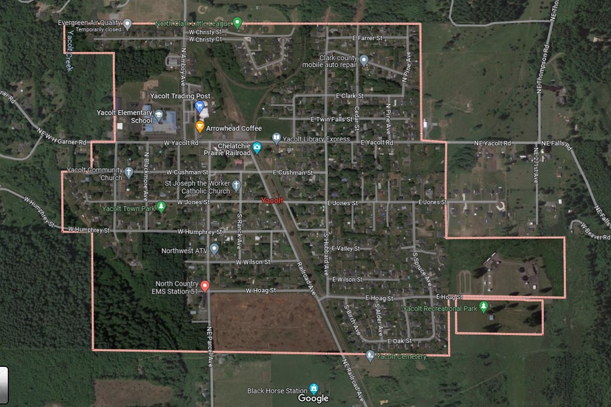 305 E Yacolt Rd, Yacolt, WA for lease - Aerial - Image 2 of 4