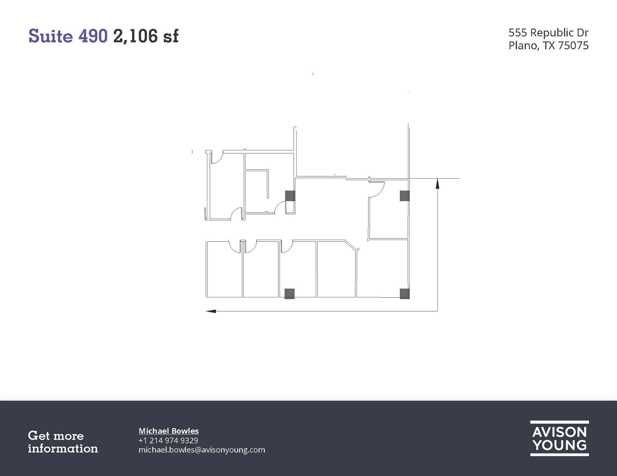 555 Republic Dr, Plano, TX for lease Floor Plan- Image 1 of 1