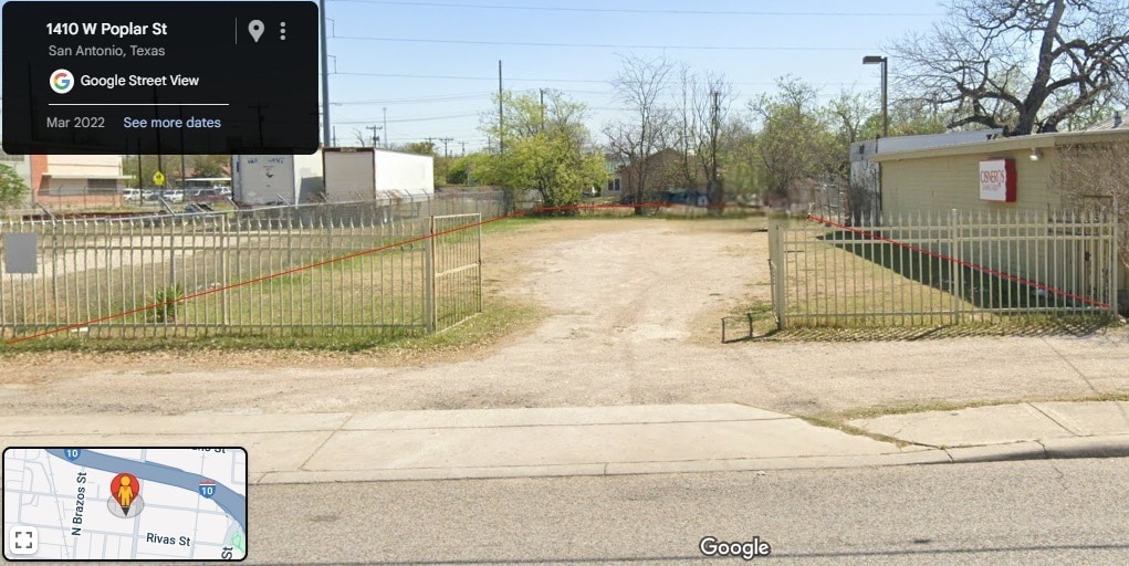 1410 Poplar st, San Antonio, TX for lease Site Plan- Image 1 of 5