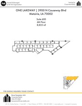 3900 N Causeway Blvd, Metairie, LA for lease Site Plan- Image 1 of 1