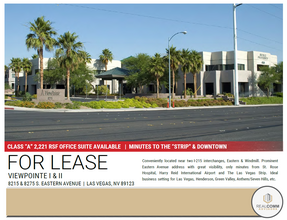 8215 S Eastern Ave, Las Vegas, NV for lease Building Photo- Image 1 of 4