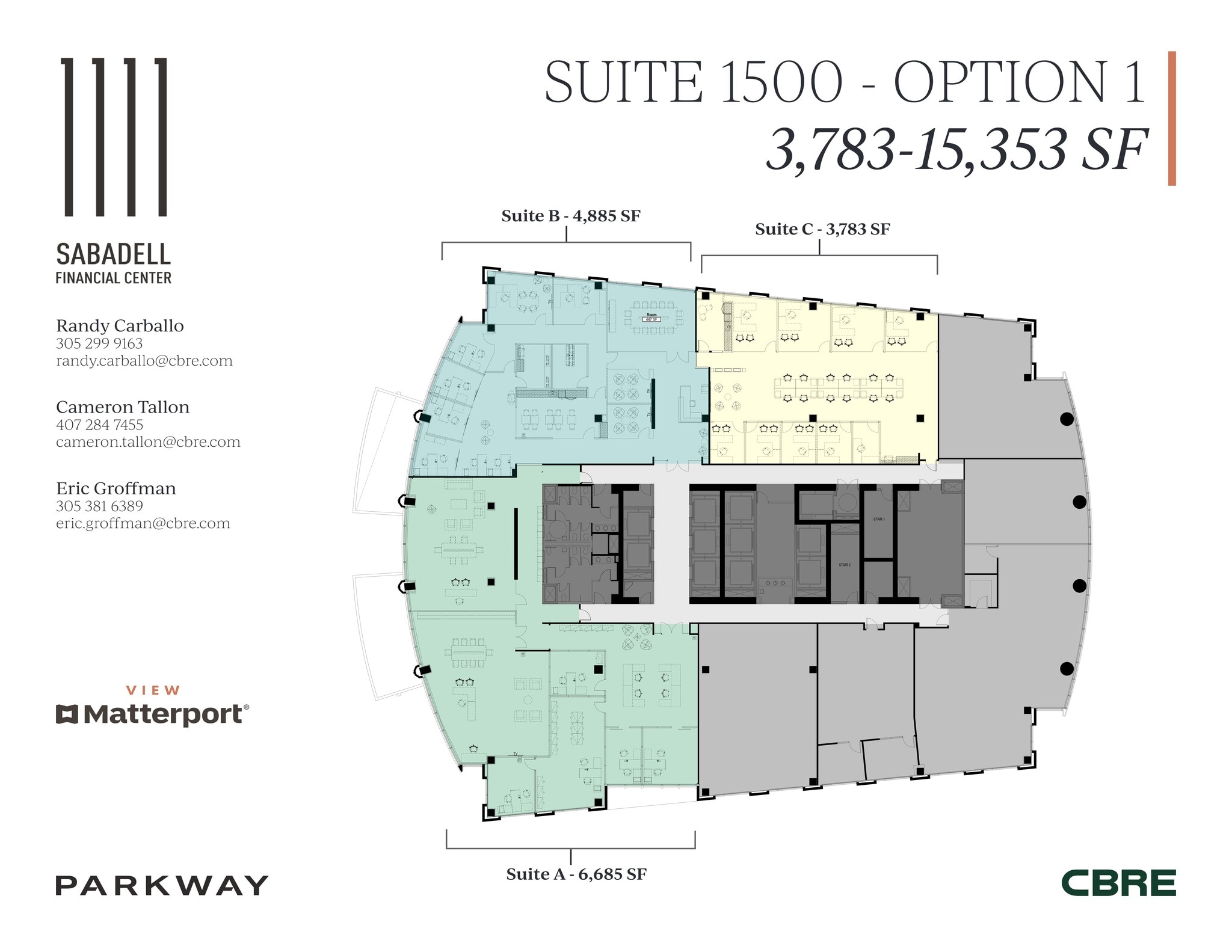 1111 Brickell Ave, Miami, FL for lease Site Plan- Image 1 of 9