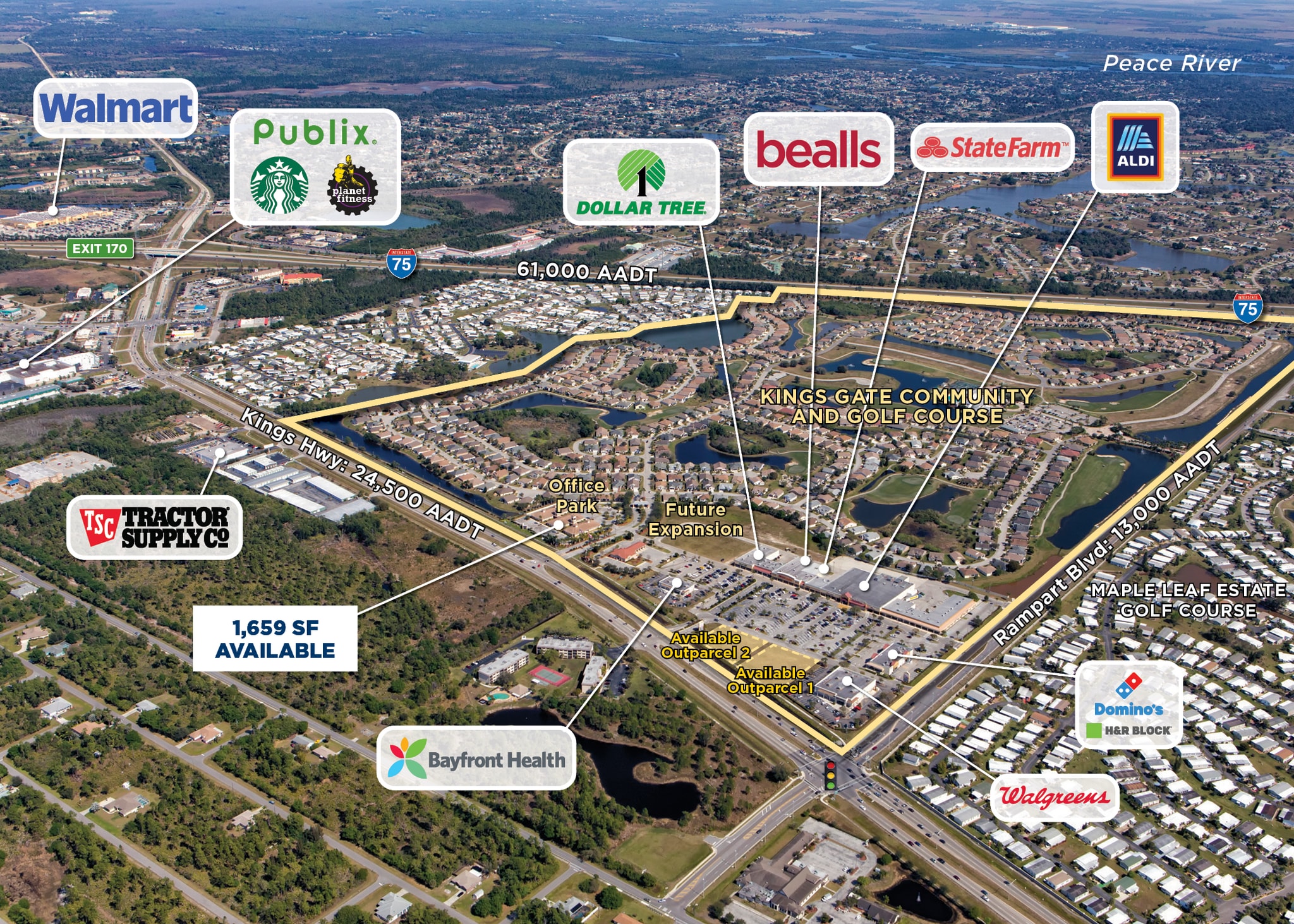 1504 Kings Hwy, Port Charlotte, FL for lease Building Photo- Image 1 of 1